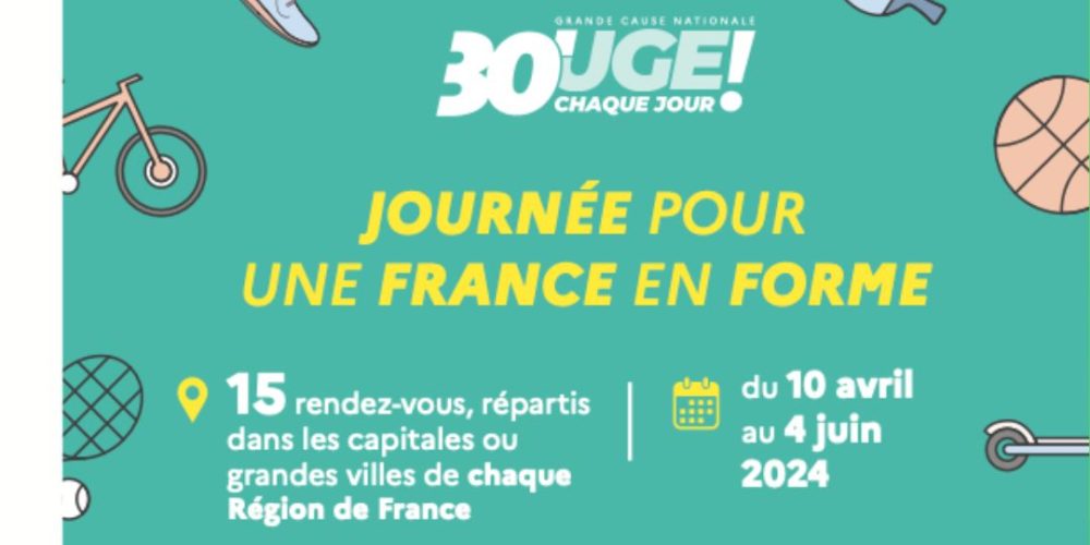 15 journées régionales Pour une France en Forme 2024